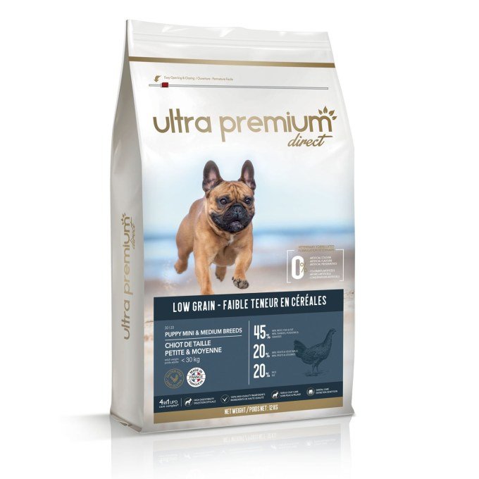 Ultra Premium Direct Low Grain PUPPY MINI & MEDIUM breeds 4kg